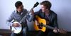 Banjo and Guitar Player Bluegrass