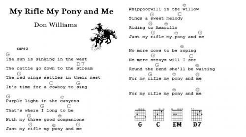 My Rifle My Pony and Me